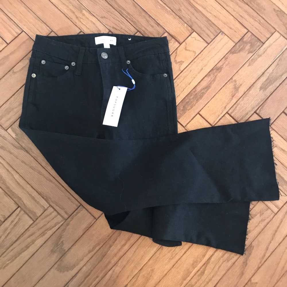 Pop sugar black jeans new with tags size 2